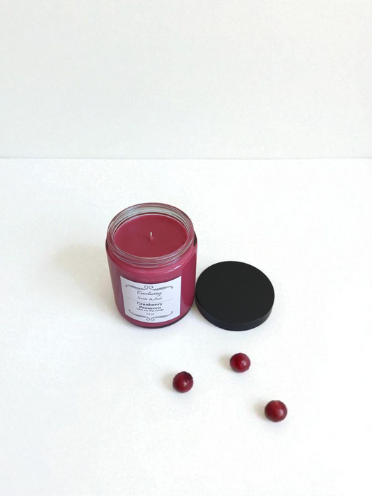 Medium Cranberry Prosecco Candle