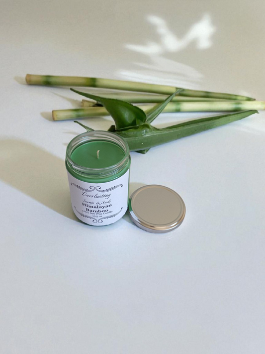 Large Himalayan Bamboo Candle