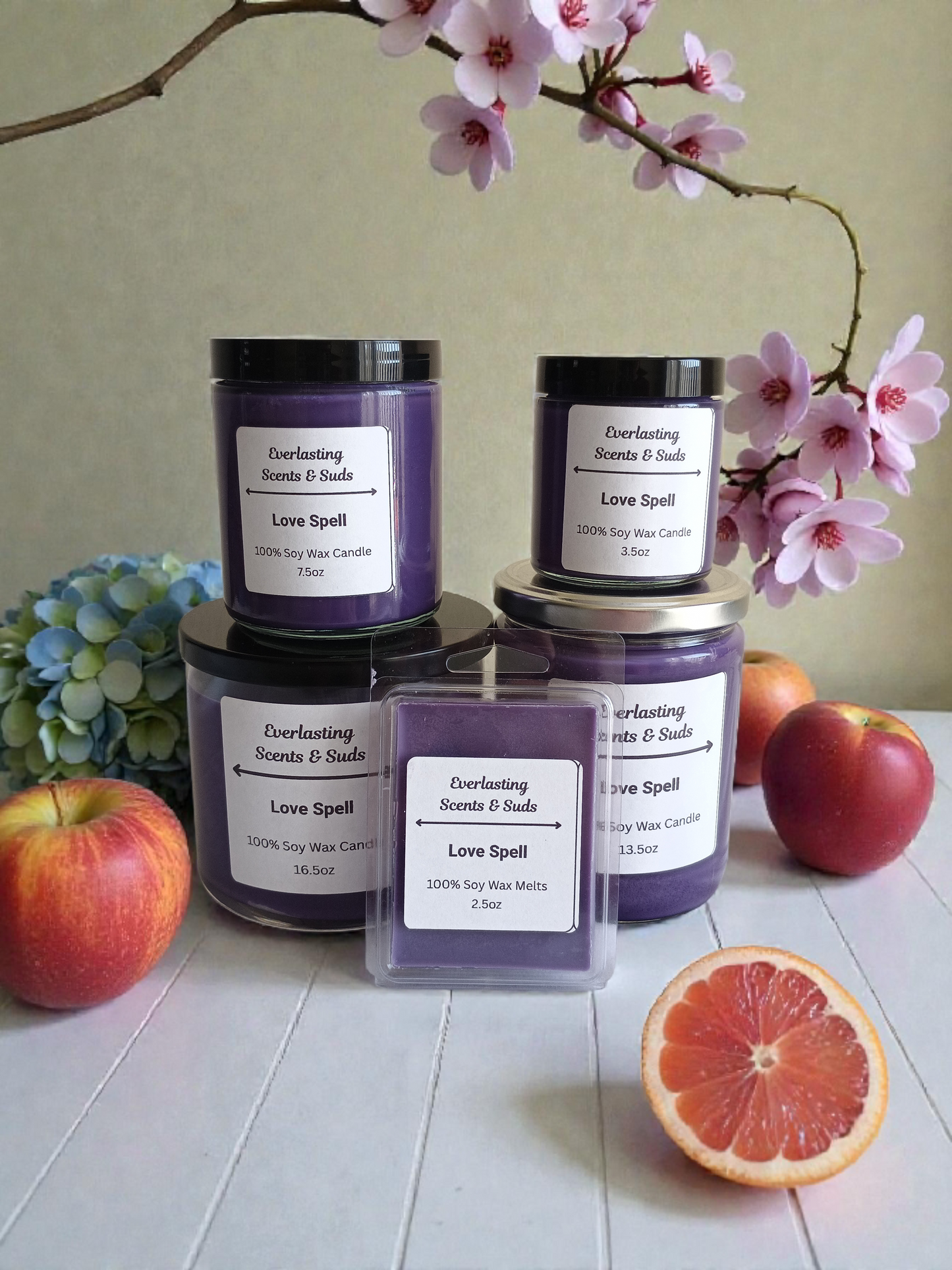 Large Love Spell Candle