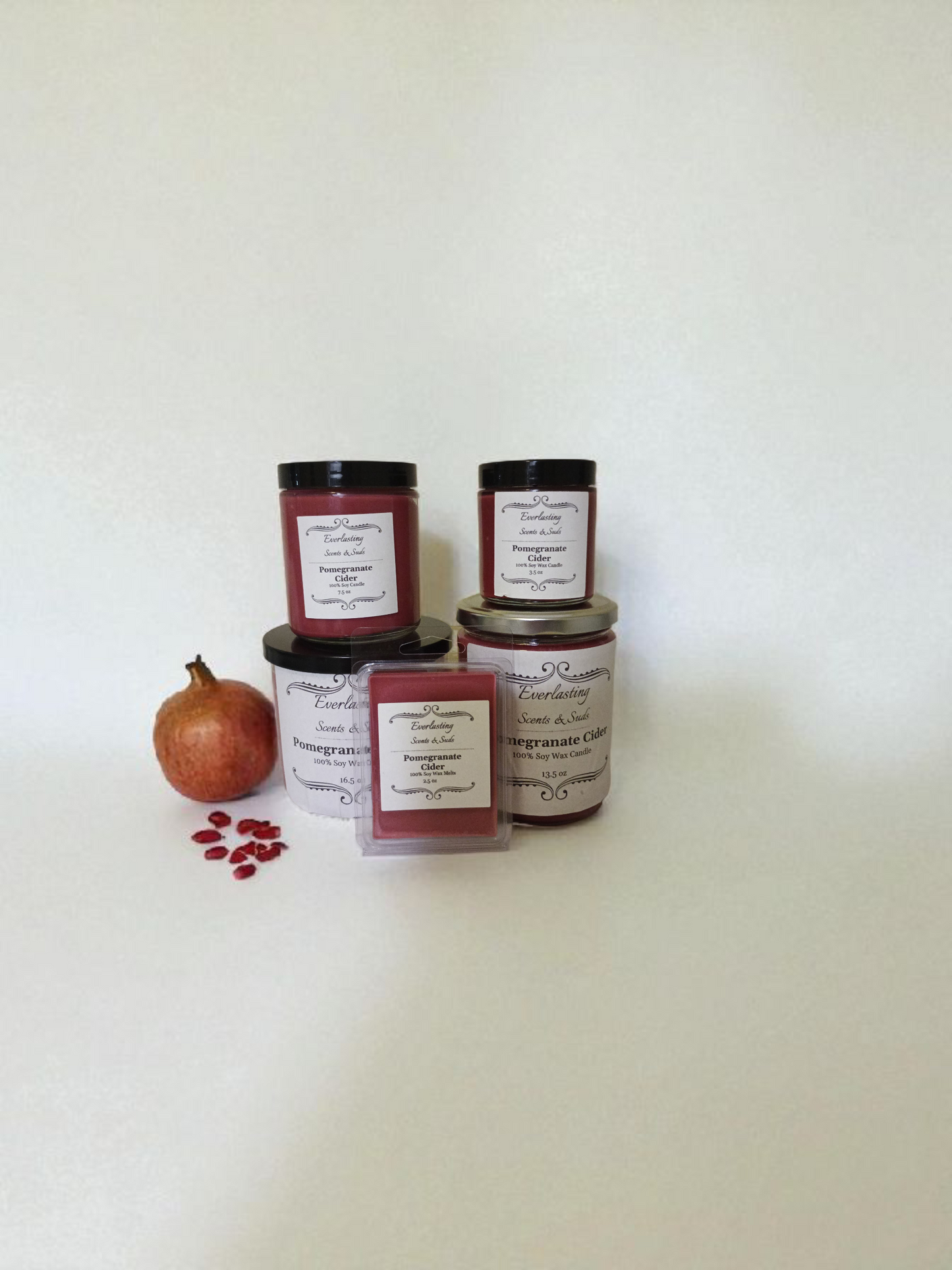 Small Pomegranate Cider Candle