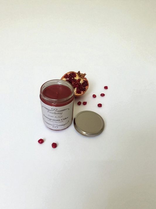 Large Pomegranate Cider Candle