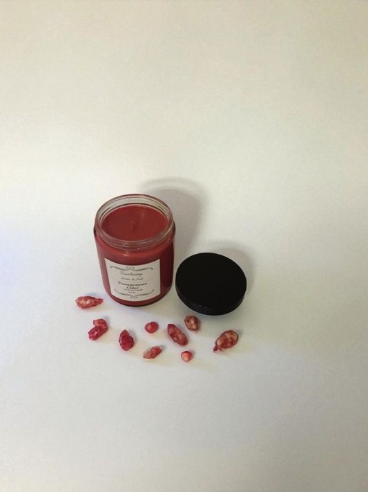 Medium Pomegranate Cider Candle