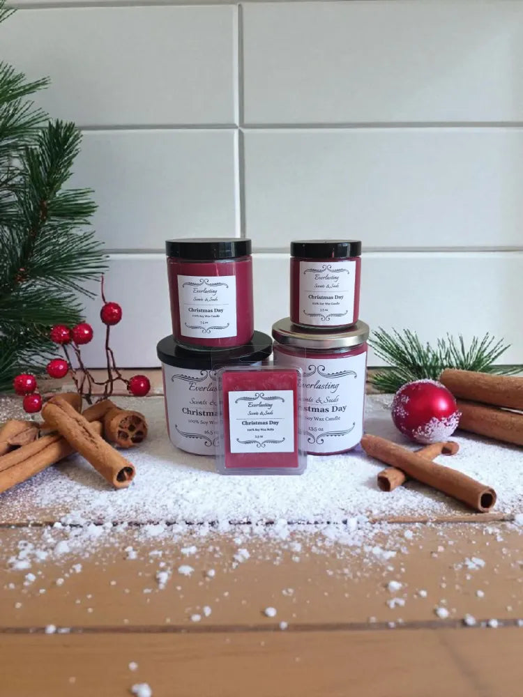 Large Christmas Day Candle