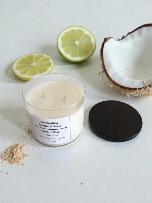 X-Large Lime In The Coconut Candle