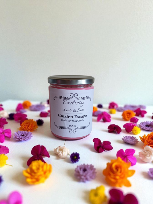 Large Garden Escape Candle