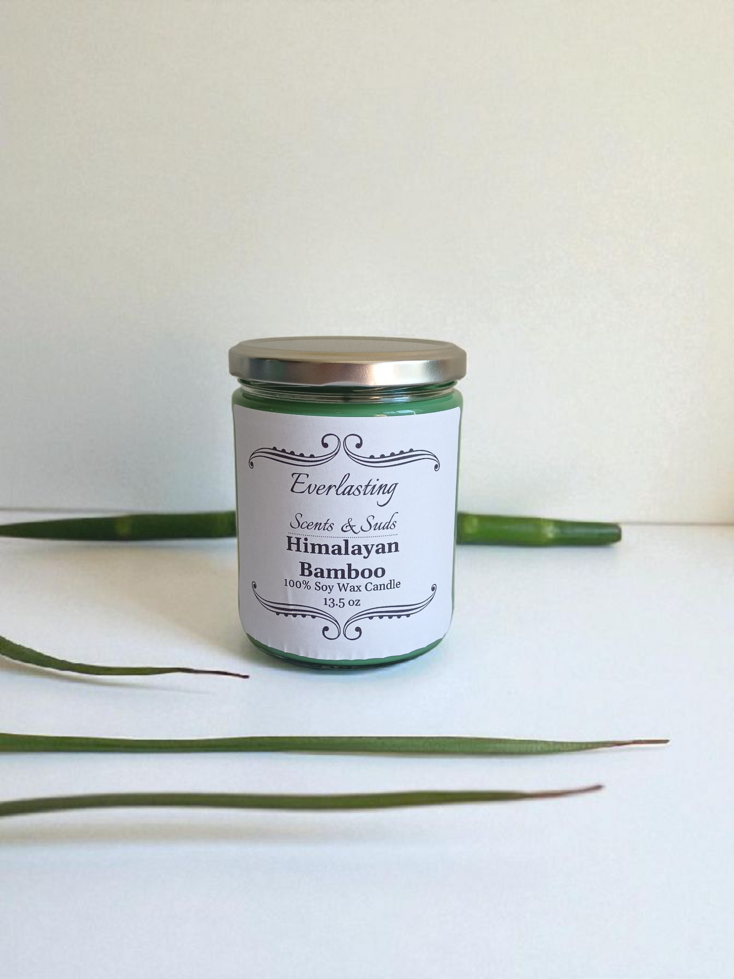 Large Himalayan Bamboo Candle