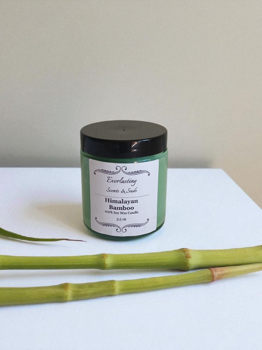 Small Himalayan Bamboo Candle