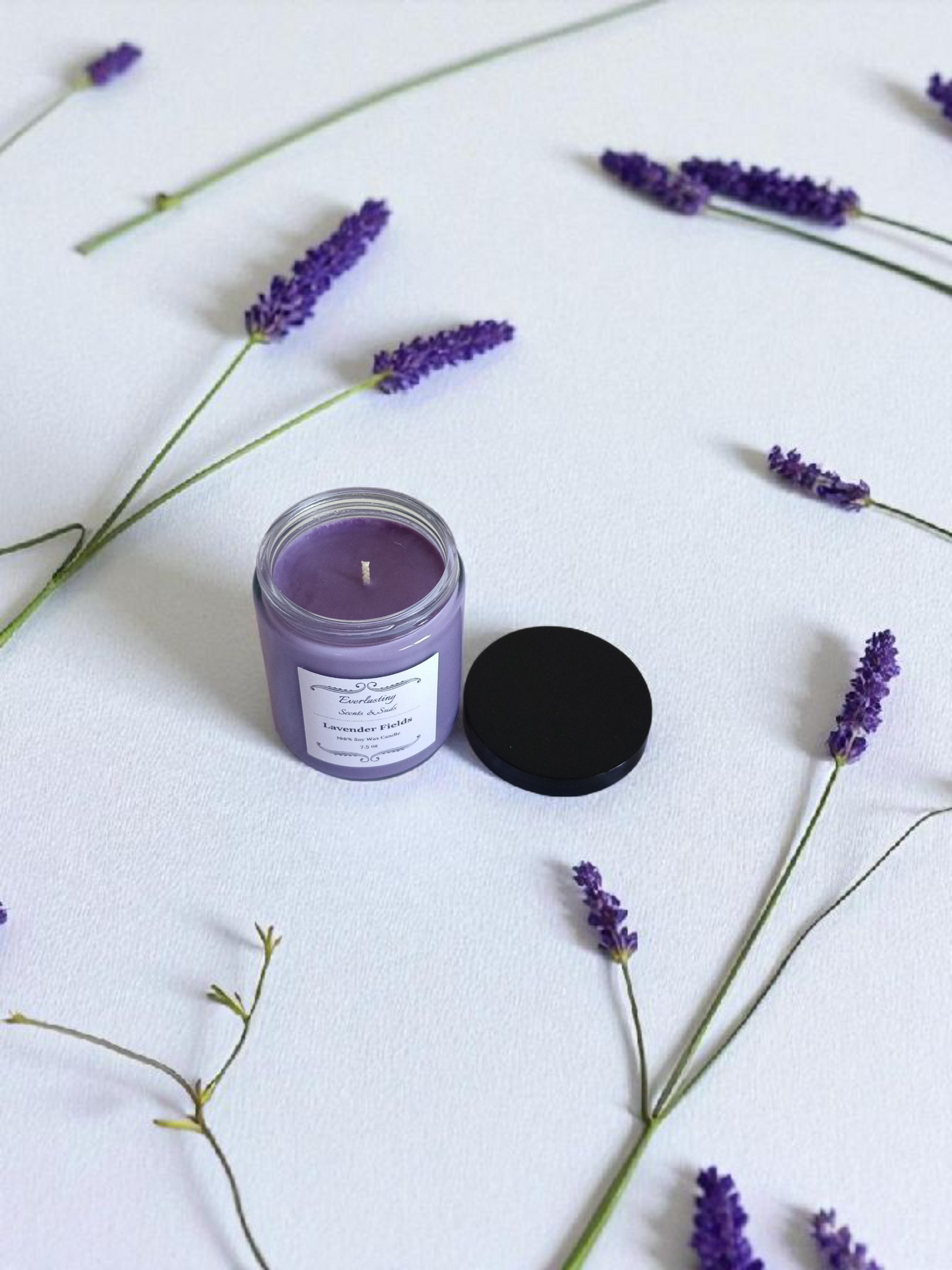 Medium Lavender Fields Candle