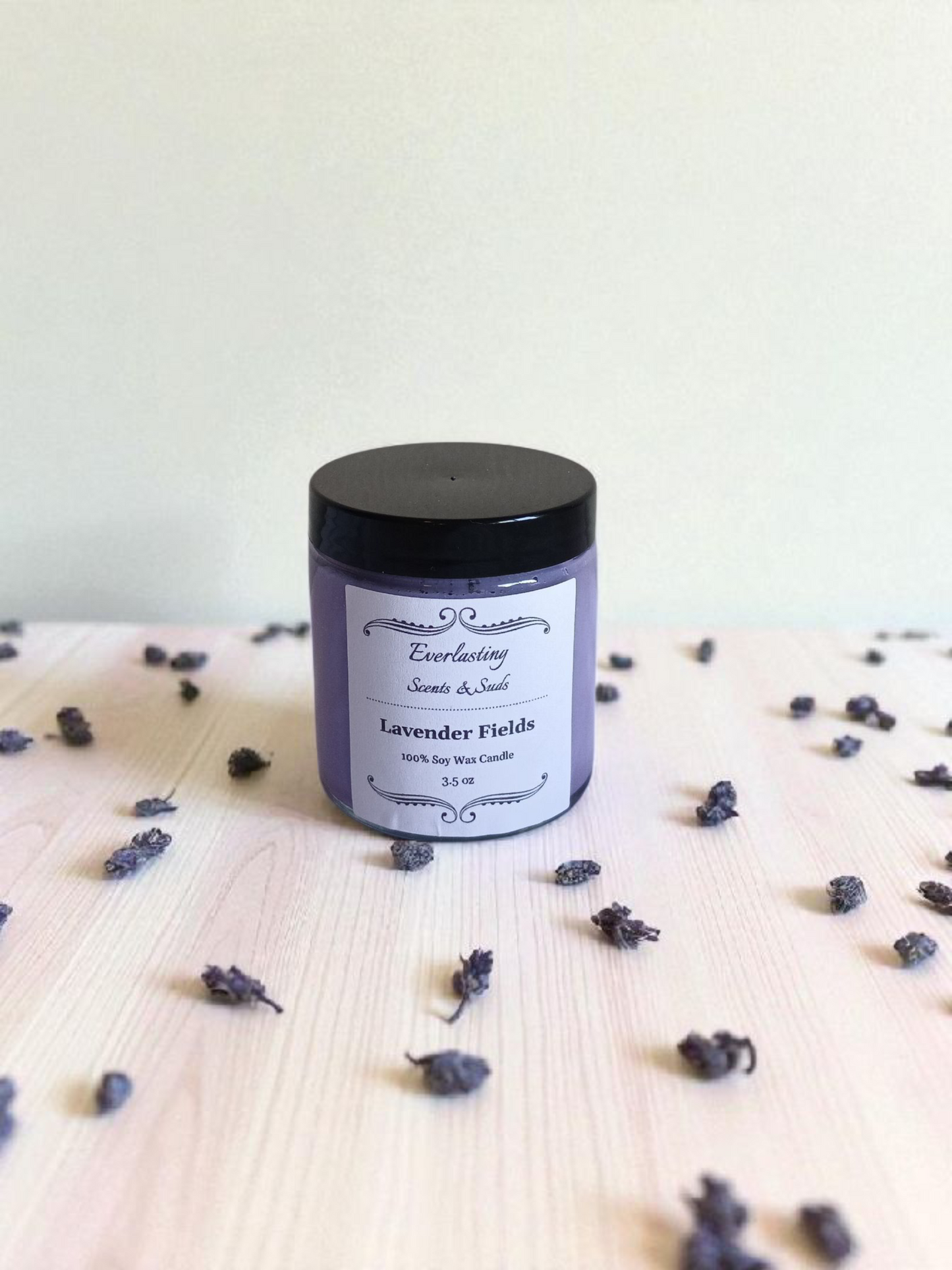 Small Lavender Fields Candle