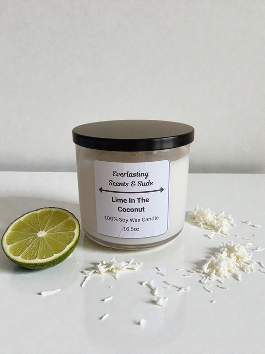 X-Large Lime In The Coconut Candle