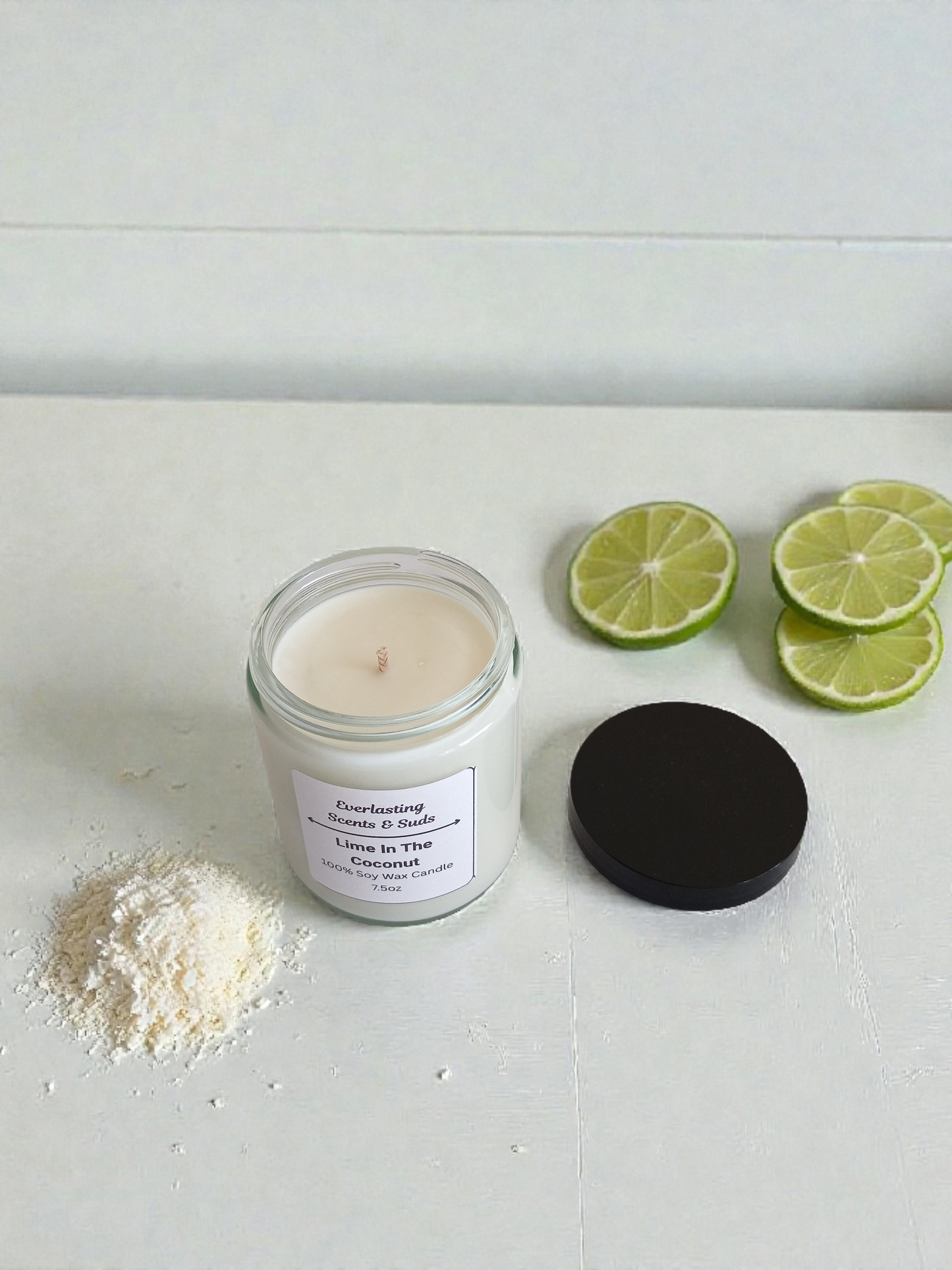 Medium Lime In The Coconut Candle