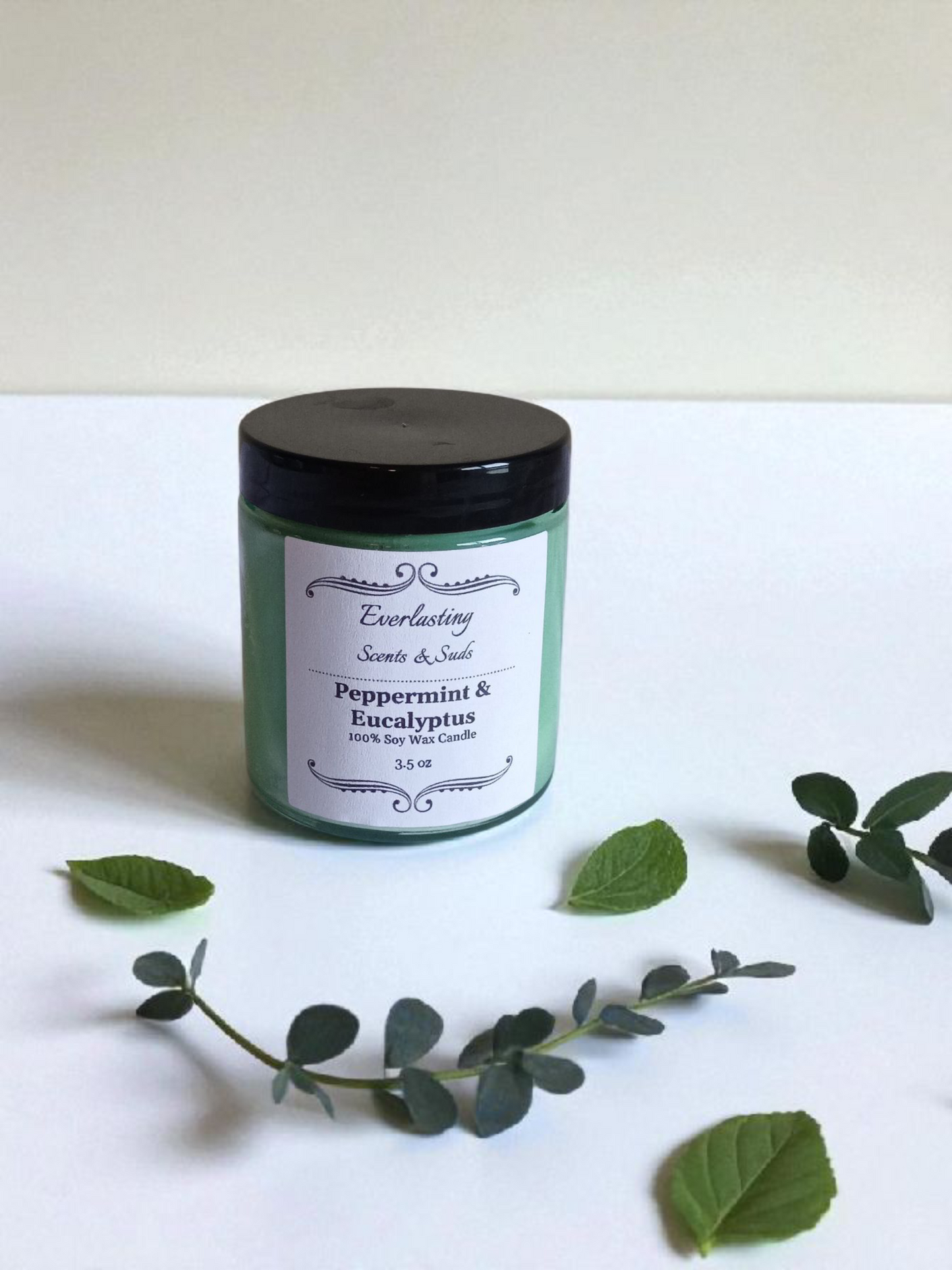 Small Peppermint & Eucalyptus Candle