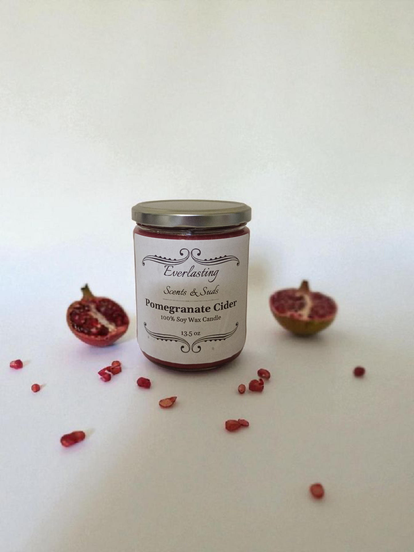 Large Pomegranate Cider Candle