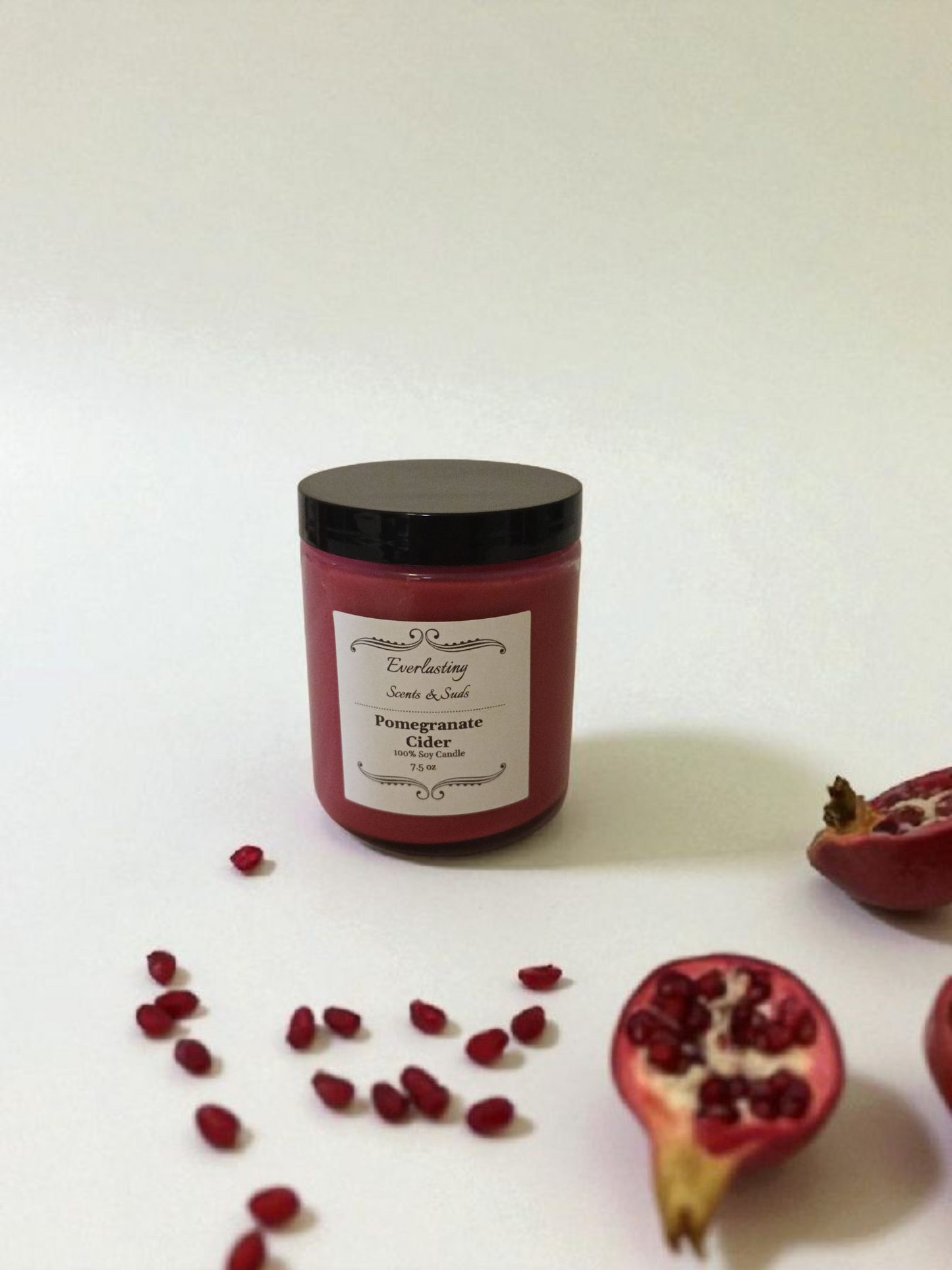Medium Pomegranate Cider Candle