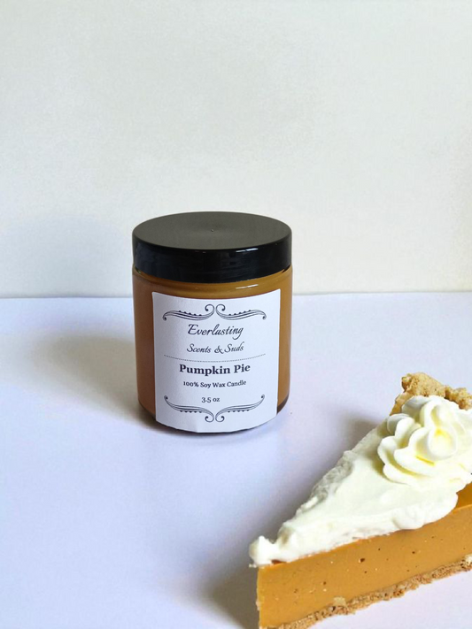 Small Pumpkin Pie Candle