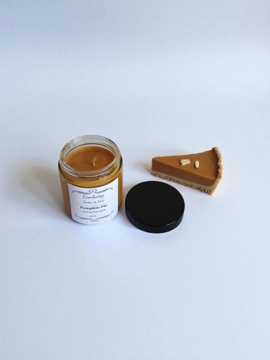Small Pumpkin Pie Candle