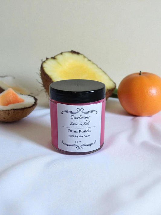Small Rum Punch Candle