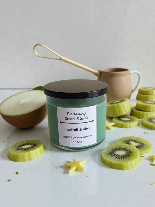 X-Large Starfruit & Kiwi Candle
