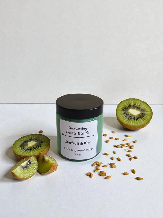 Small Starfruit & Kiwi Candle