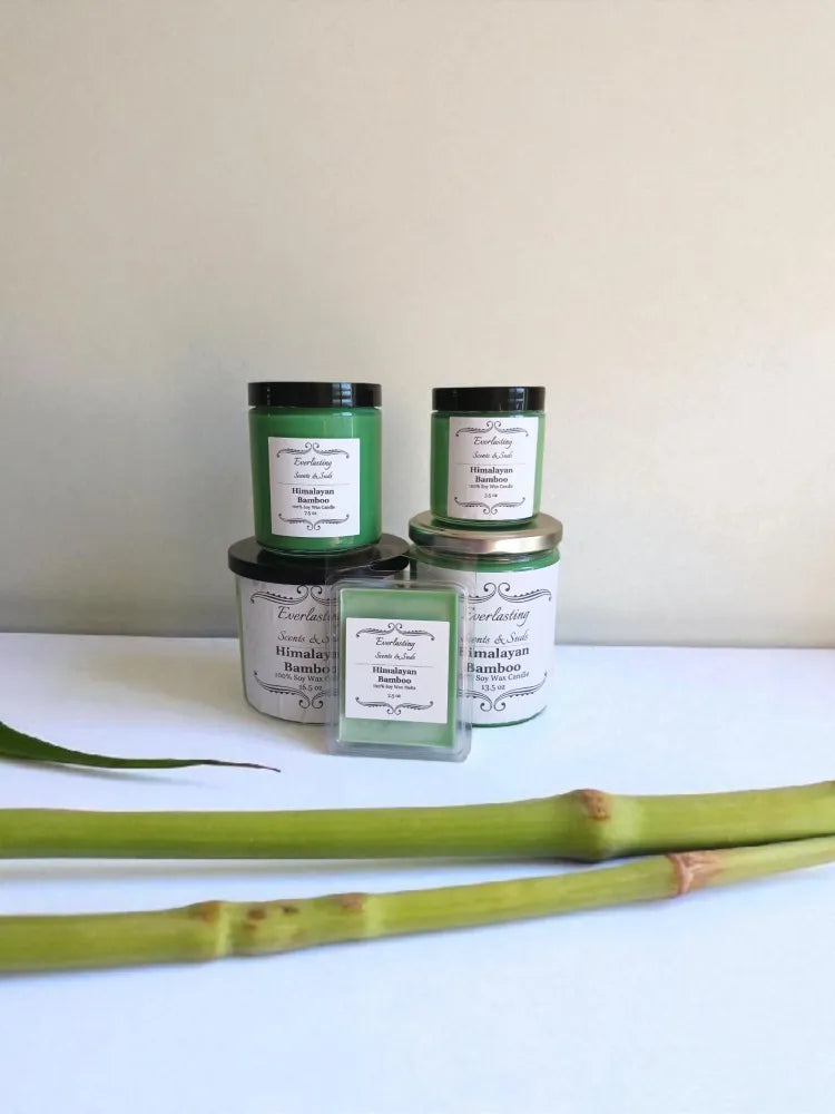 Large Himalayan Bamboo Candle