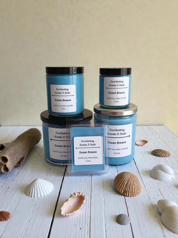 Large Ocean Breeze Candle
