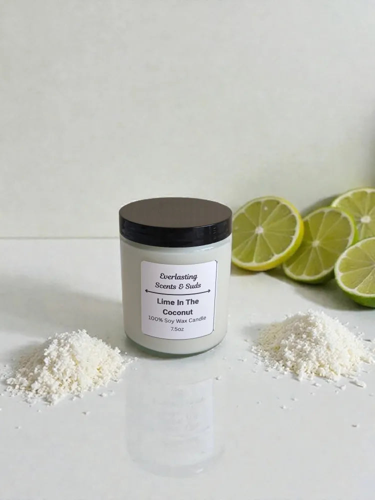 Medium Lime In The Coconut Candle