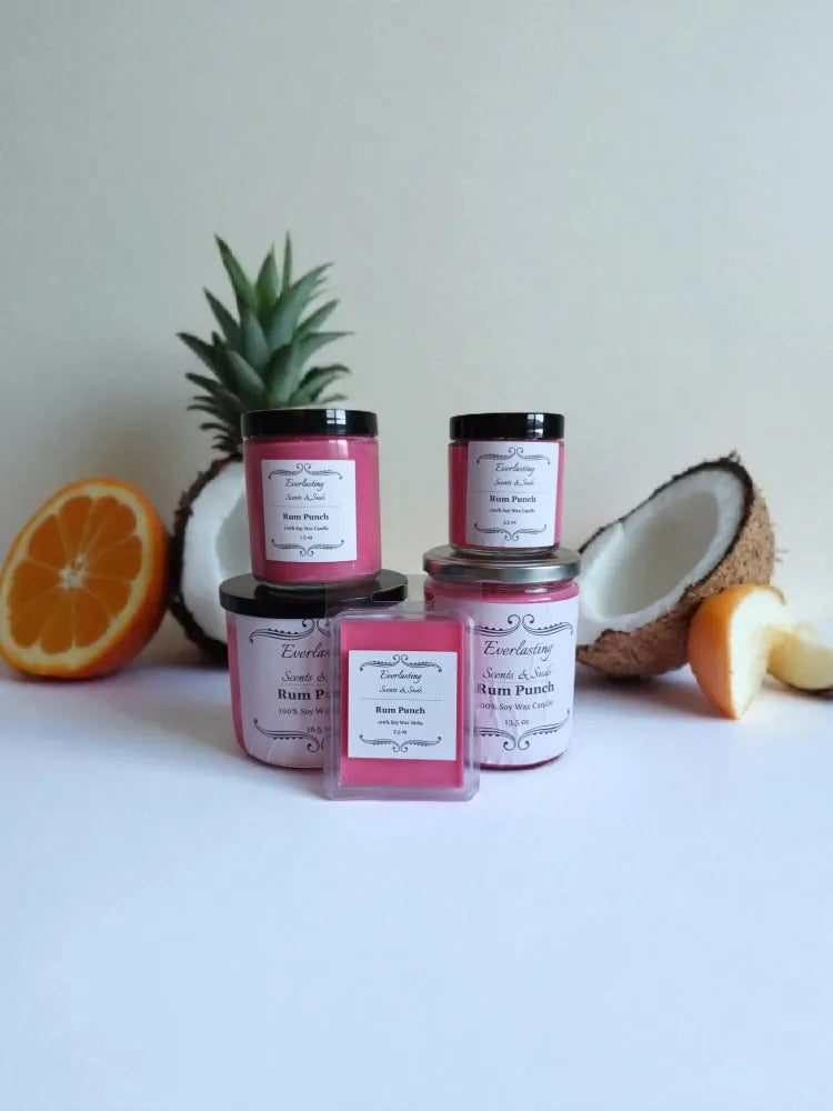 Medium Rum Punch Candle