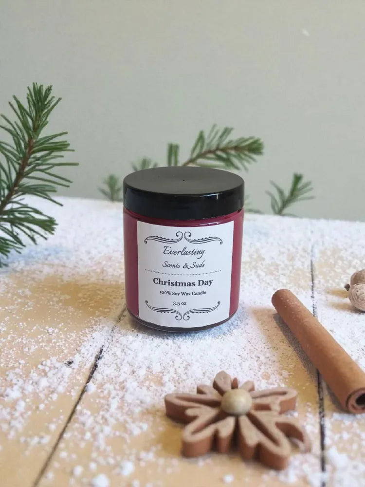 Small Christmas Day Candle