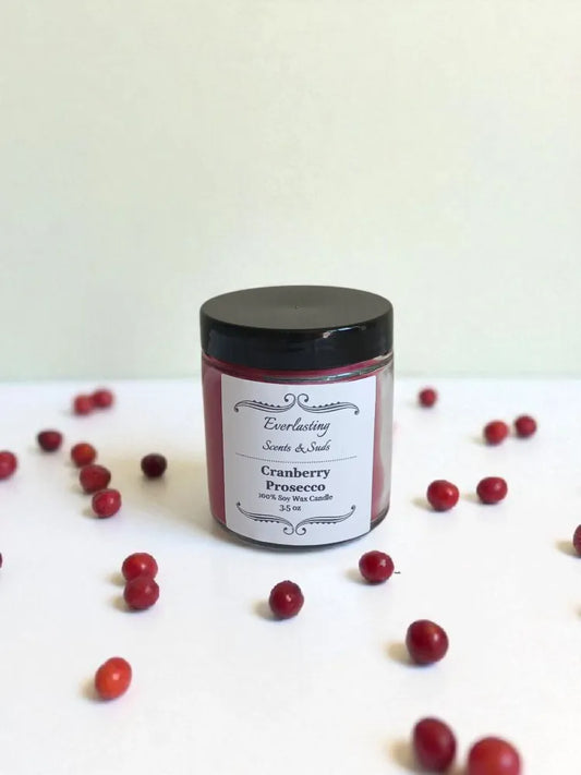 Small Cranberry Prosecco Candle