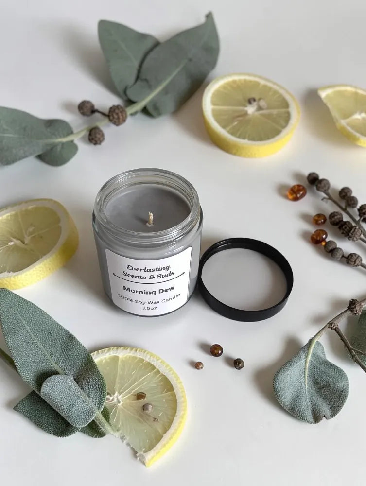 Small Morning Dew Candle