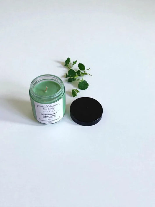 Small Peppermint & Eucalyptus Candle