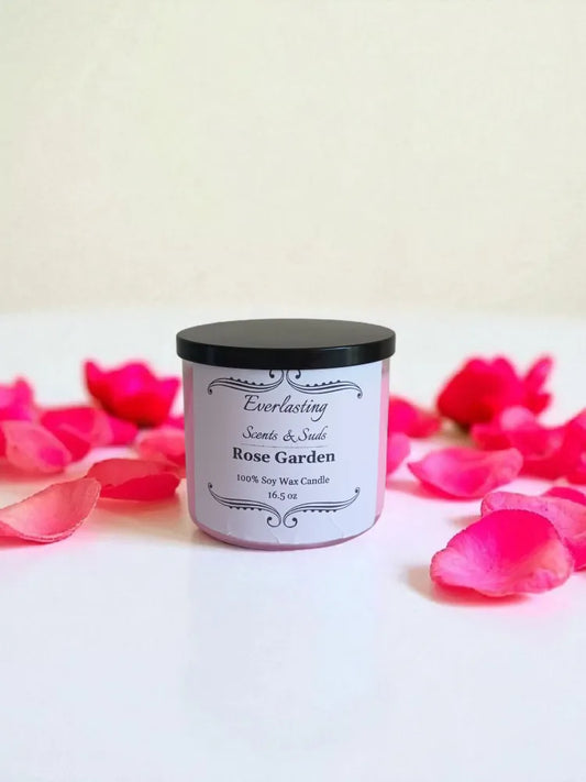 X-Large Rose Garden Candle